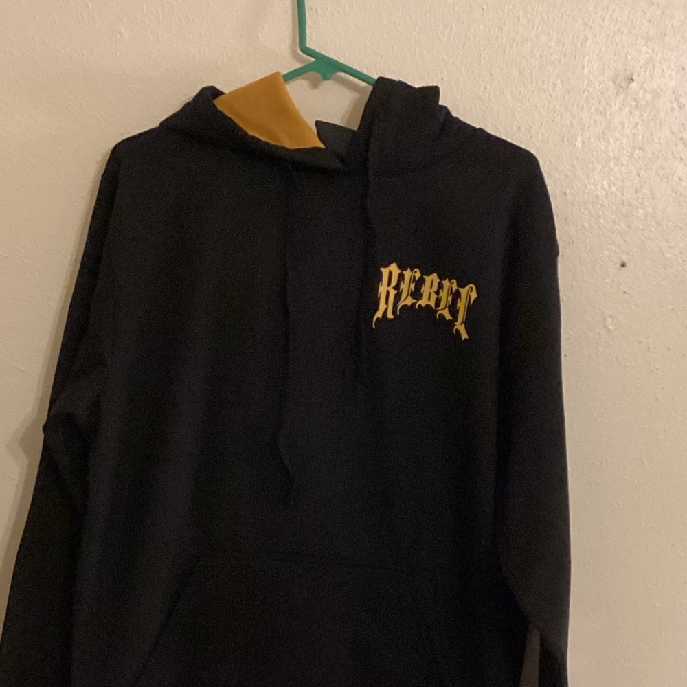 NWT Rebel Vengeance Graphic Black Kyoto Tiger Japan Hoodie Size Large